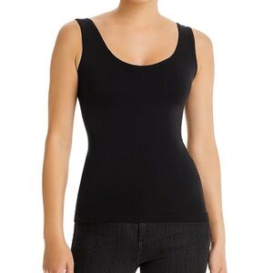 Kobi Halperin Keelie Black Scoop Neck Stretch Tank Top Sleeveless XS/S NWT